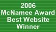 2006 McNamee Award Best Website Winner