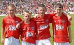 Description: Mark Buckley left on the Cork Primary Schools Team&nbsp;|&nbsp;Copyright: Photo Courtesy of George Hatchell