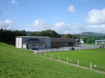 Description: View from the Hill of the Ball Alley & Pavilion&nbsp;|&nbsp;Author: Niall Collins&nbsp;|&nbsp;Copyright: Doheny GAA Club